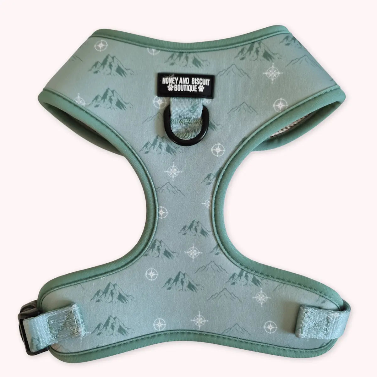 Free & Wild – Adjustable Floral Dog Harness (No Pull)