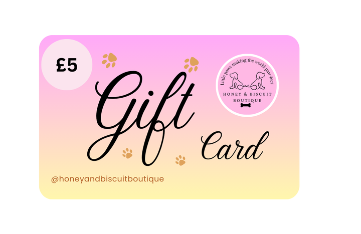 Honey and Biscuit Boutique Gift Card £5.00