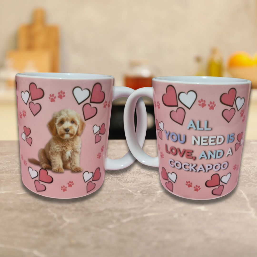 Dog Breed Mugs Cockapoo