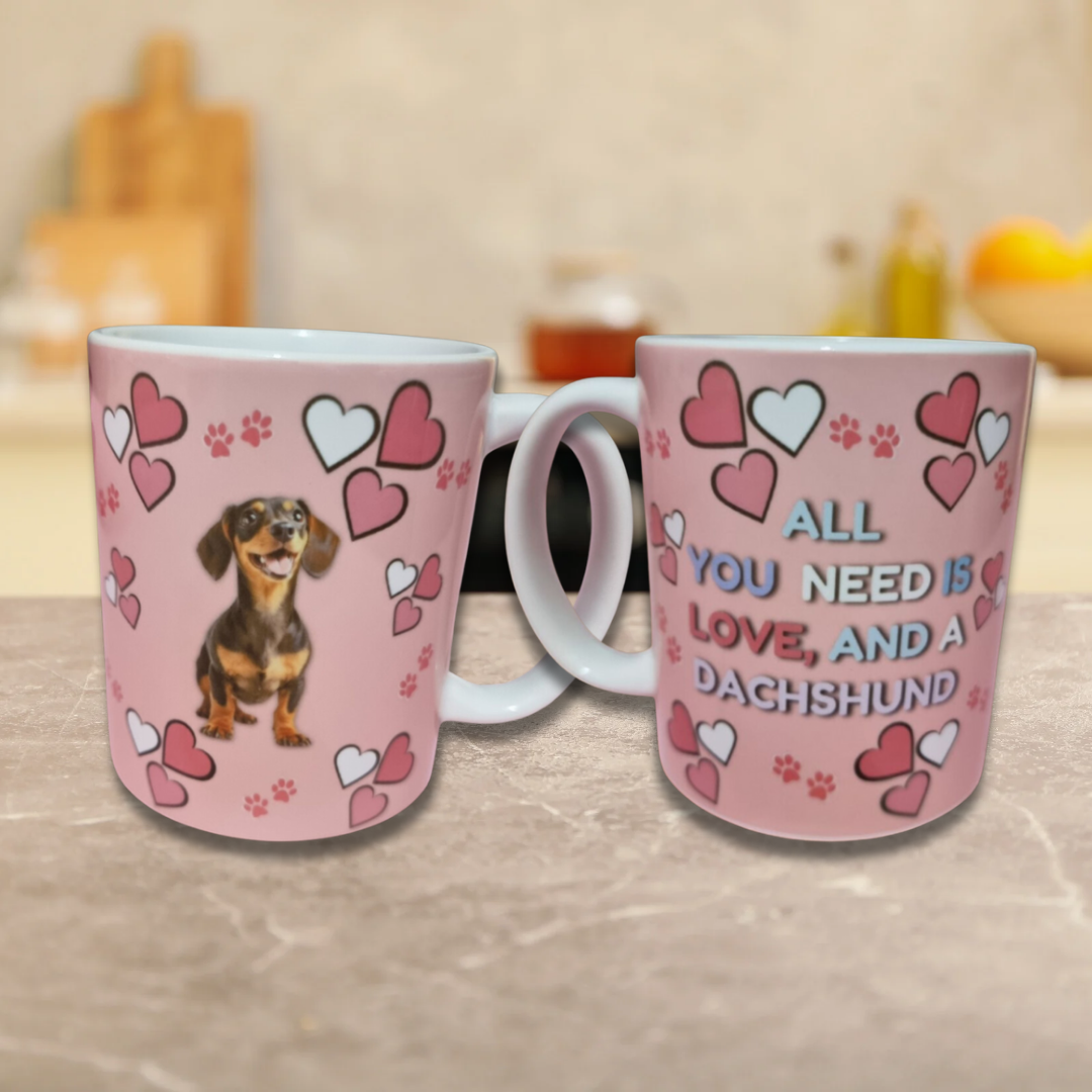 Dog Breed Mugs Dachshund