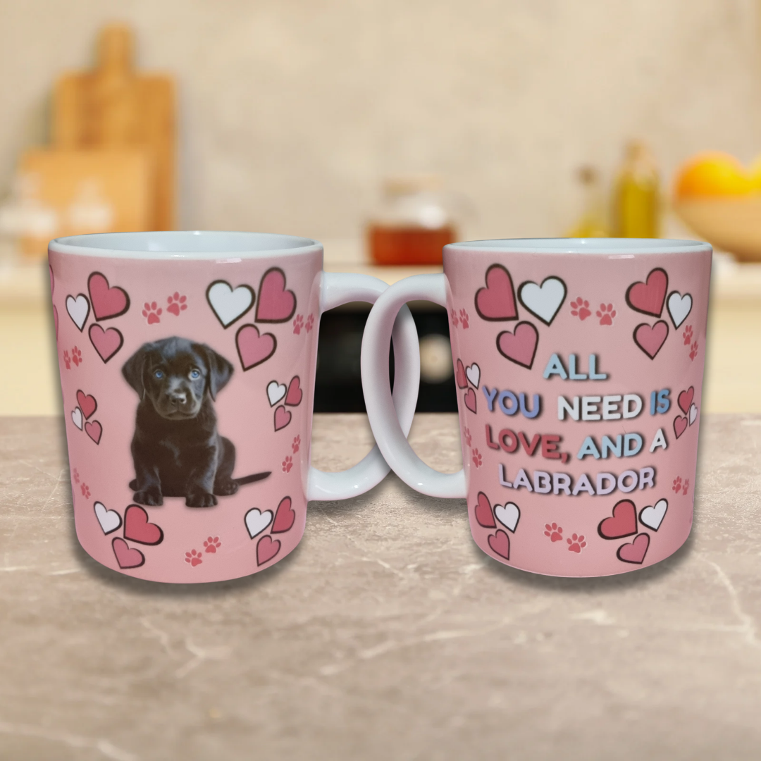 Dog Breed Mugs Black Labrador