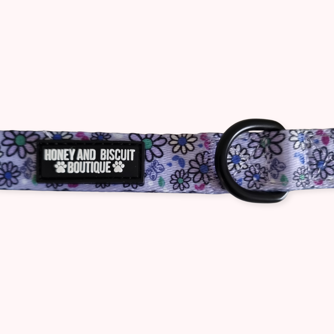 Dog Lead/Leash - Pups A Daisy Lilac
