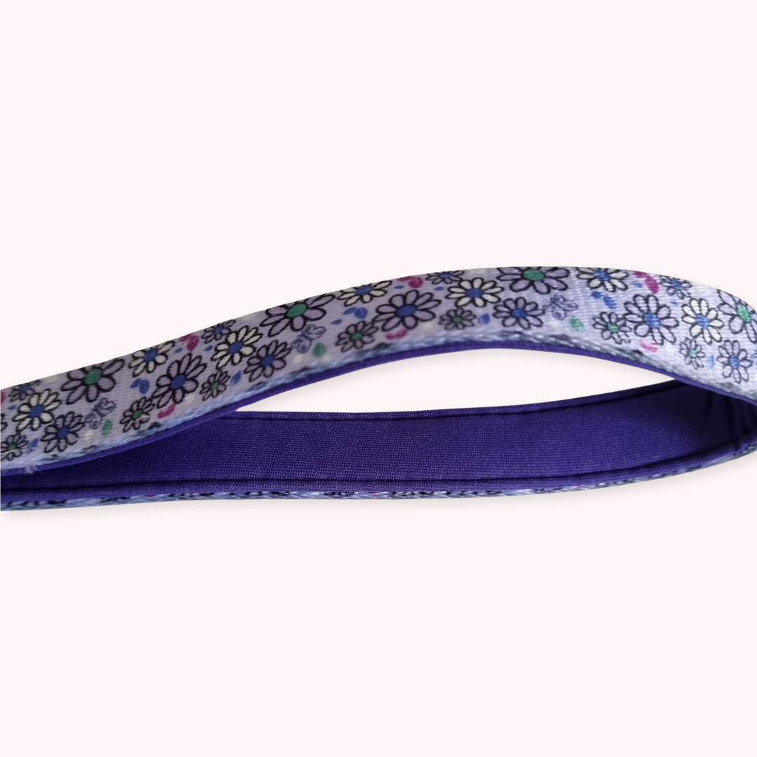 Dog Lead/Leash - Pups A Daisy Lilac