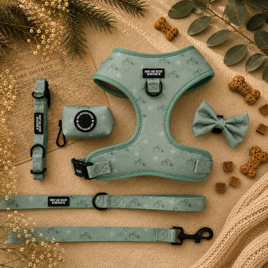 Free & Wild – Complete Walkies Bundle for Small Dogs (5 Piece Set)