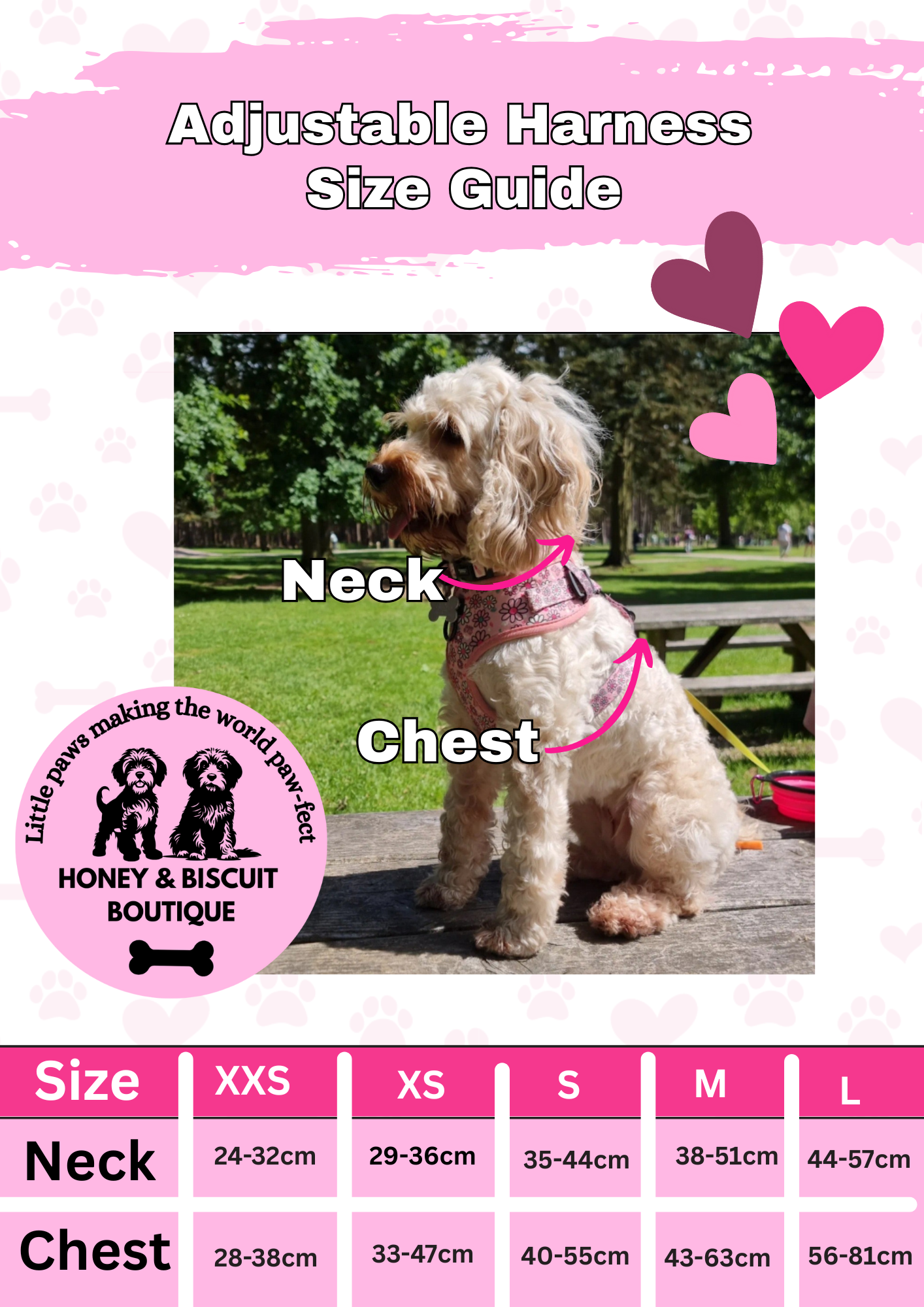 Dog Harness, Collar & Lead Bundle - Pups A Daisy Yellow