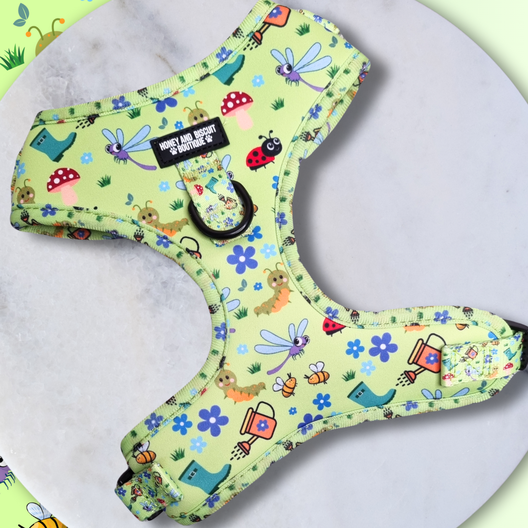 Adjustable Dog Harness Bugalicious Garden