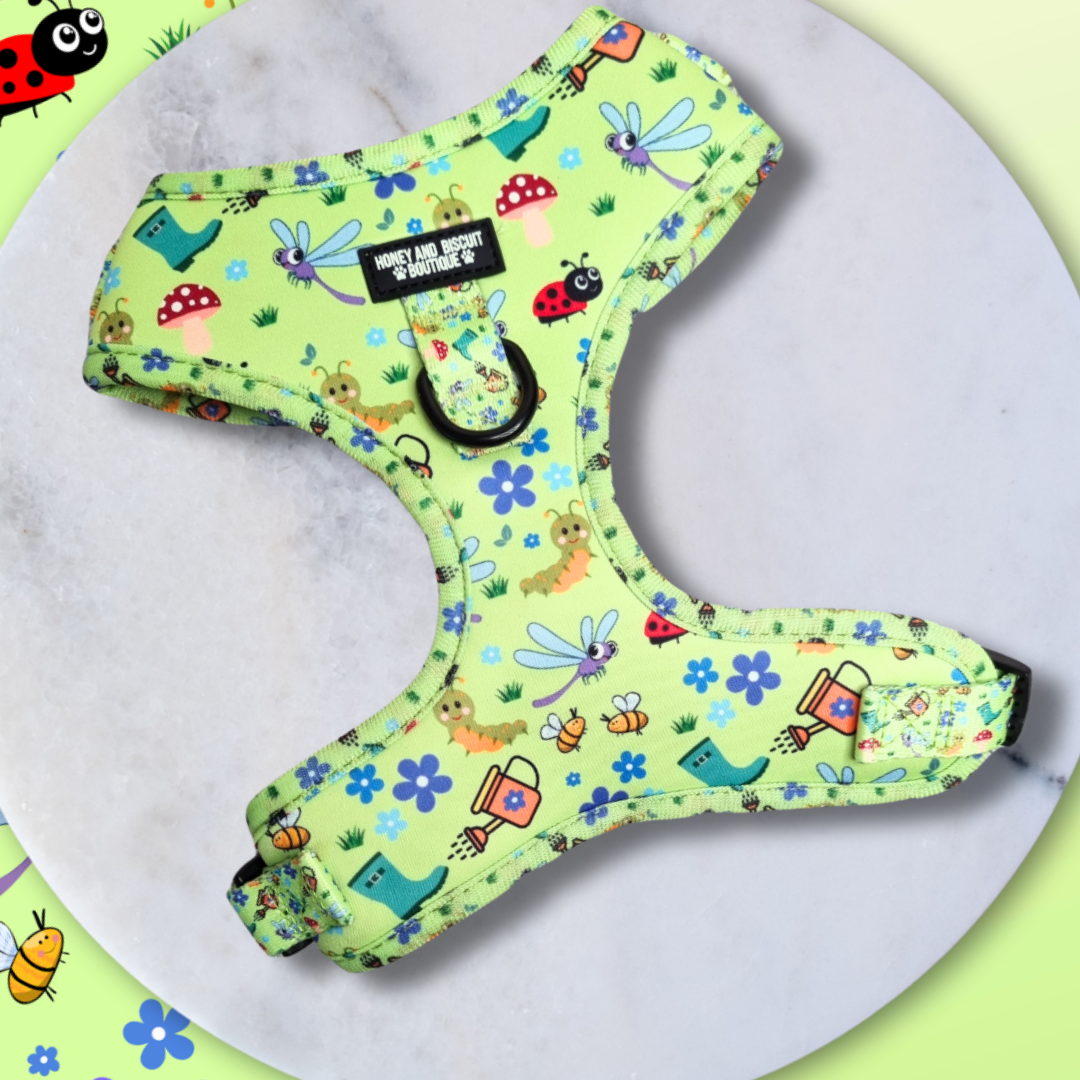 Adjustable Dog Harness Bugalicious Garden