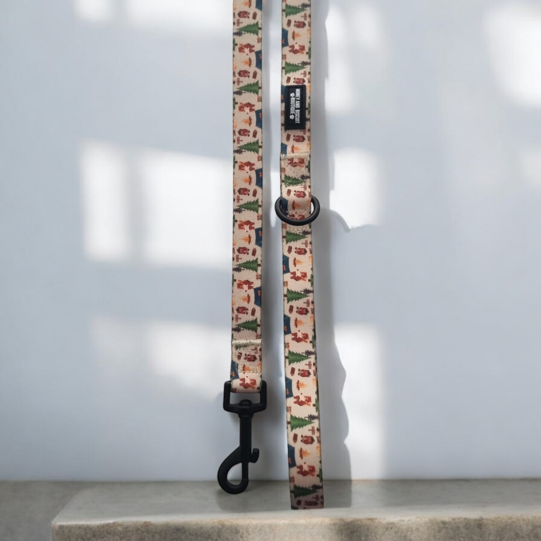 Dog Harness, Collar & Lead/Leash Bundle - Pups In The Woods