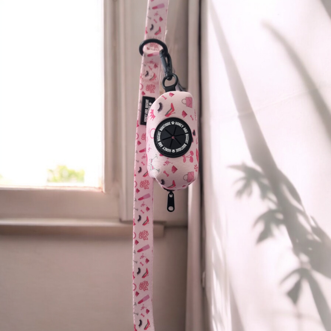 Dog Poop Bag & Holder - Girl Boss