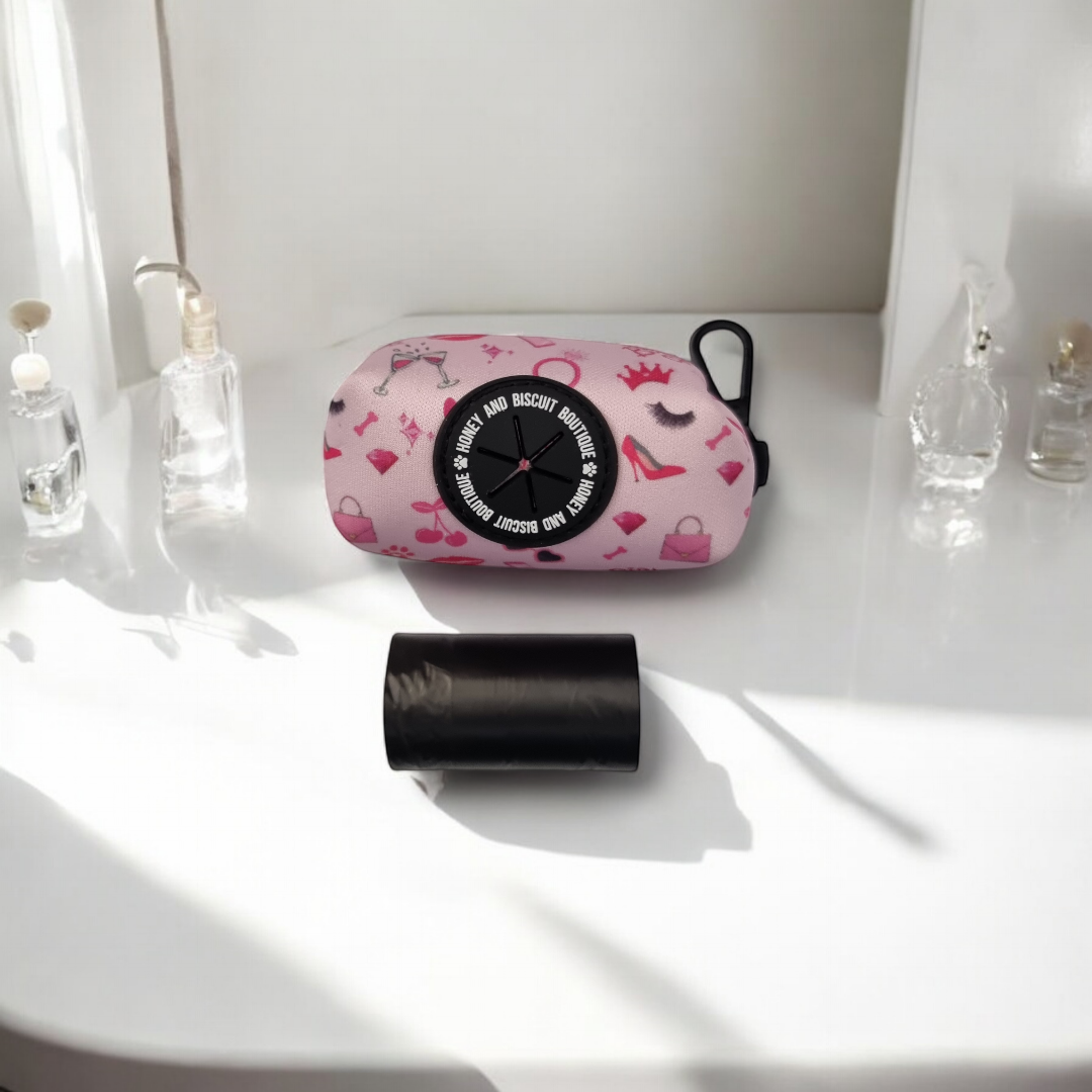 Dog Poop Bag & Holder - Girl Boss
