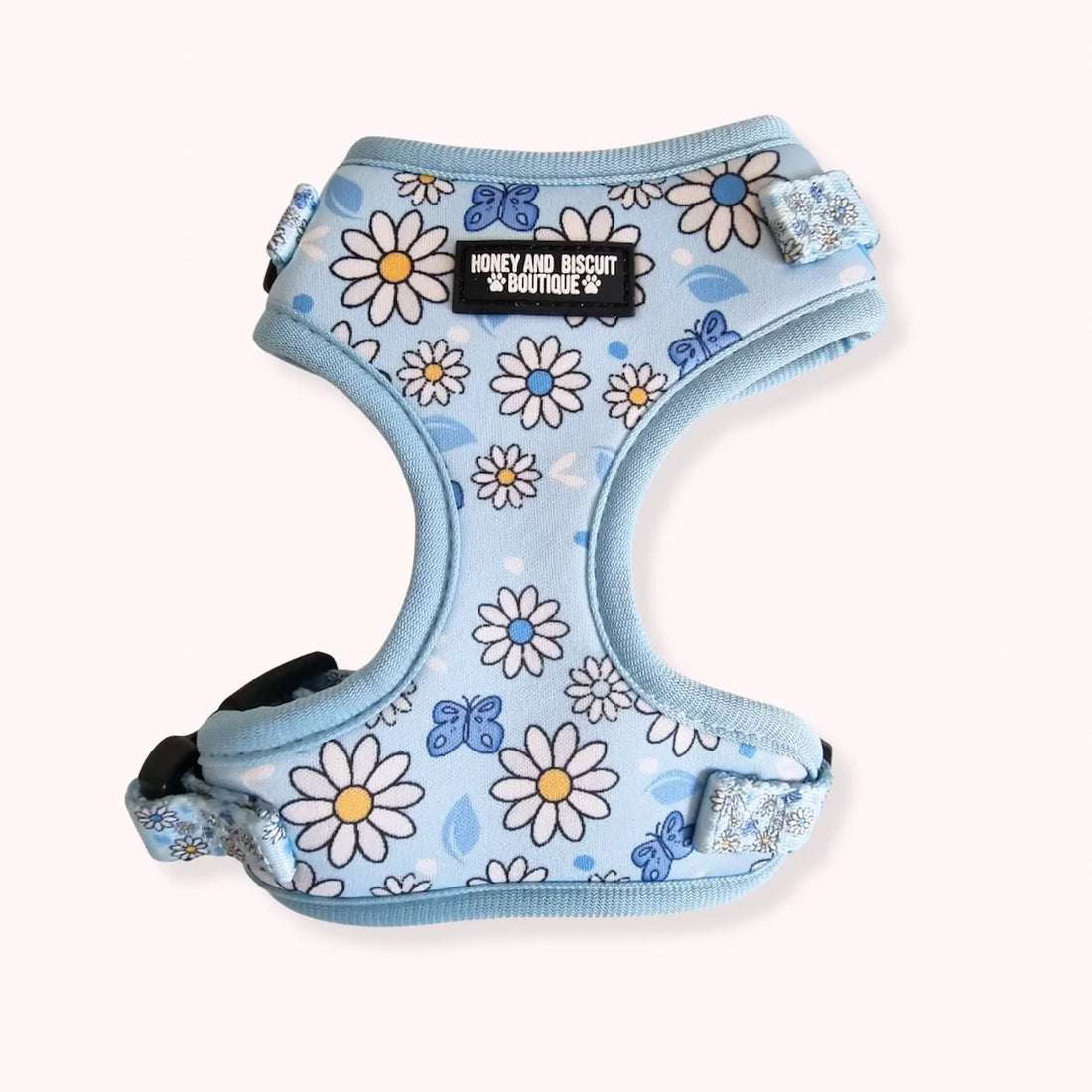 Pups A Daisy Blue, No Pull Dog Harness