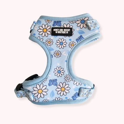 Pups A Daisy Blue, No Pull Dog Harness