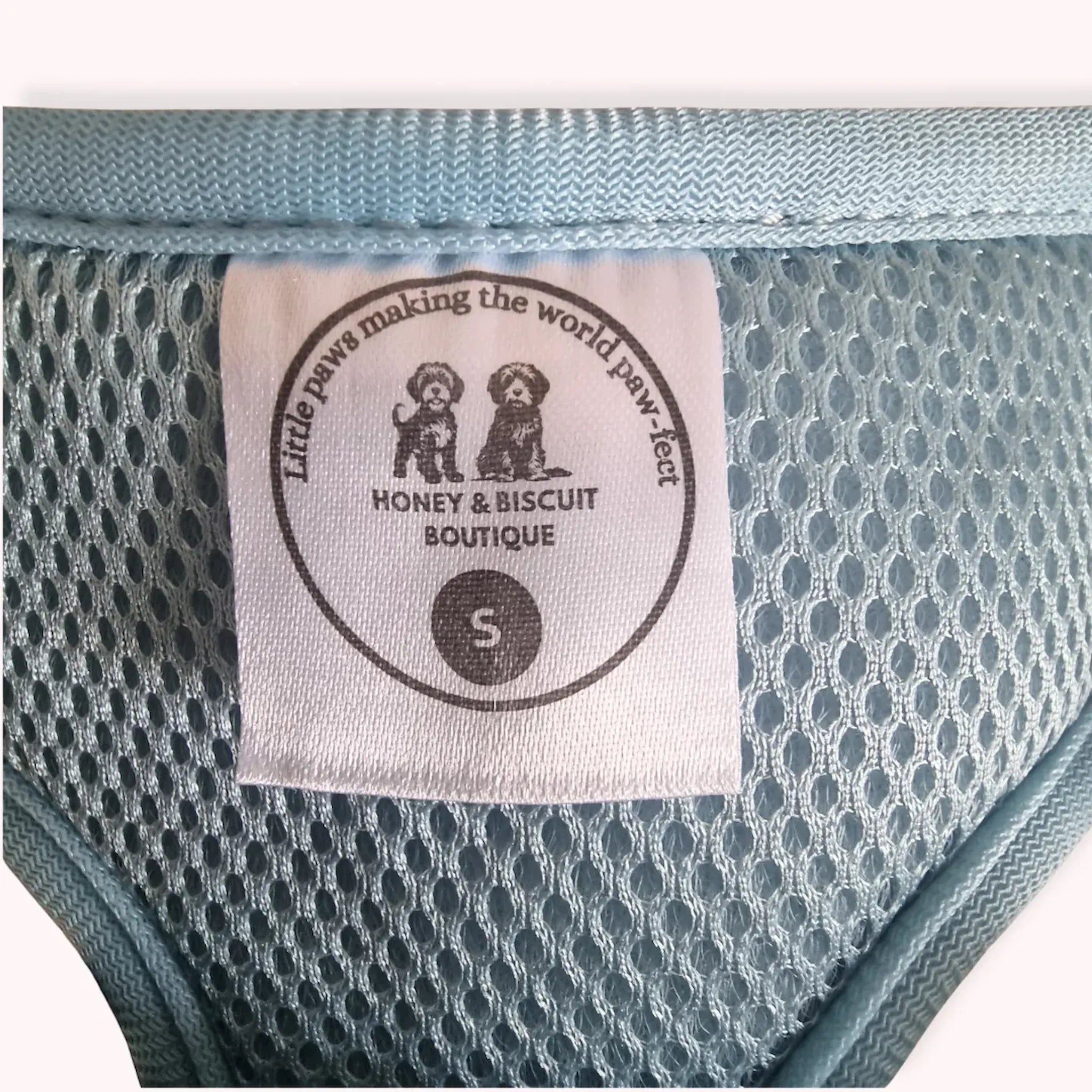 Pups A Daisy Blue, No Pull Dog Harness