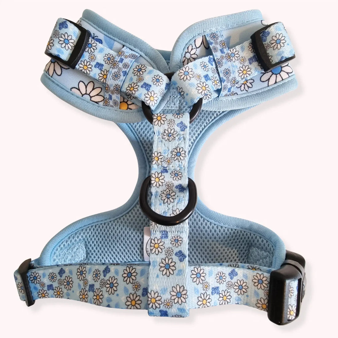 Pups A Daisy Blue, No Pull Dog Harness