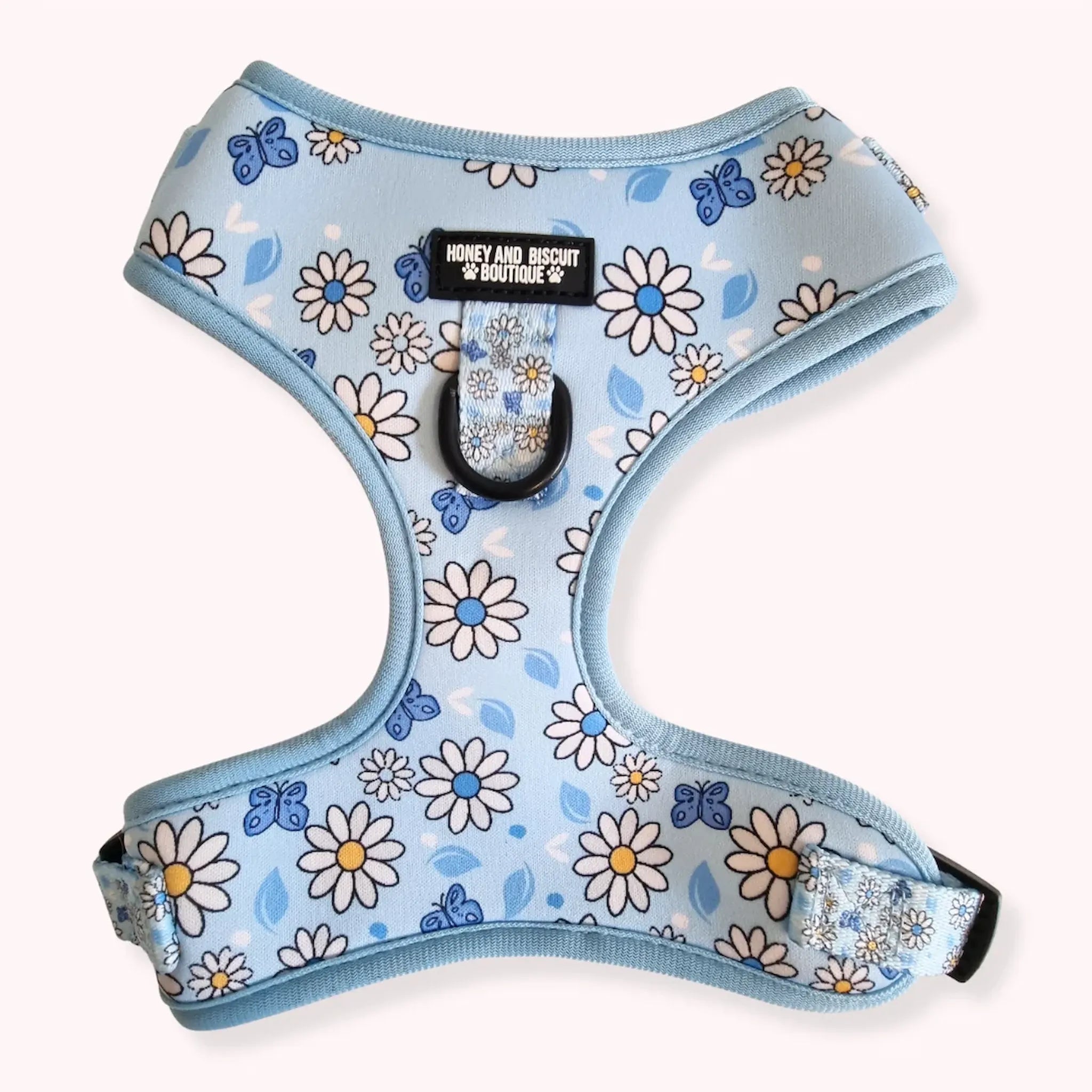 Pups A Daisy Blue, No Pull Dog Harness