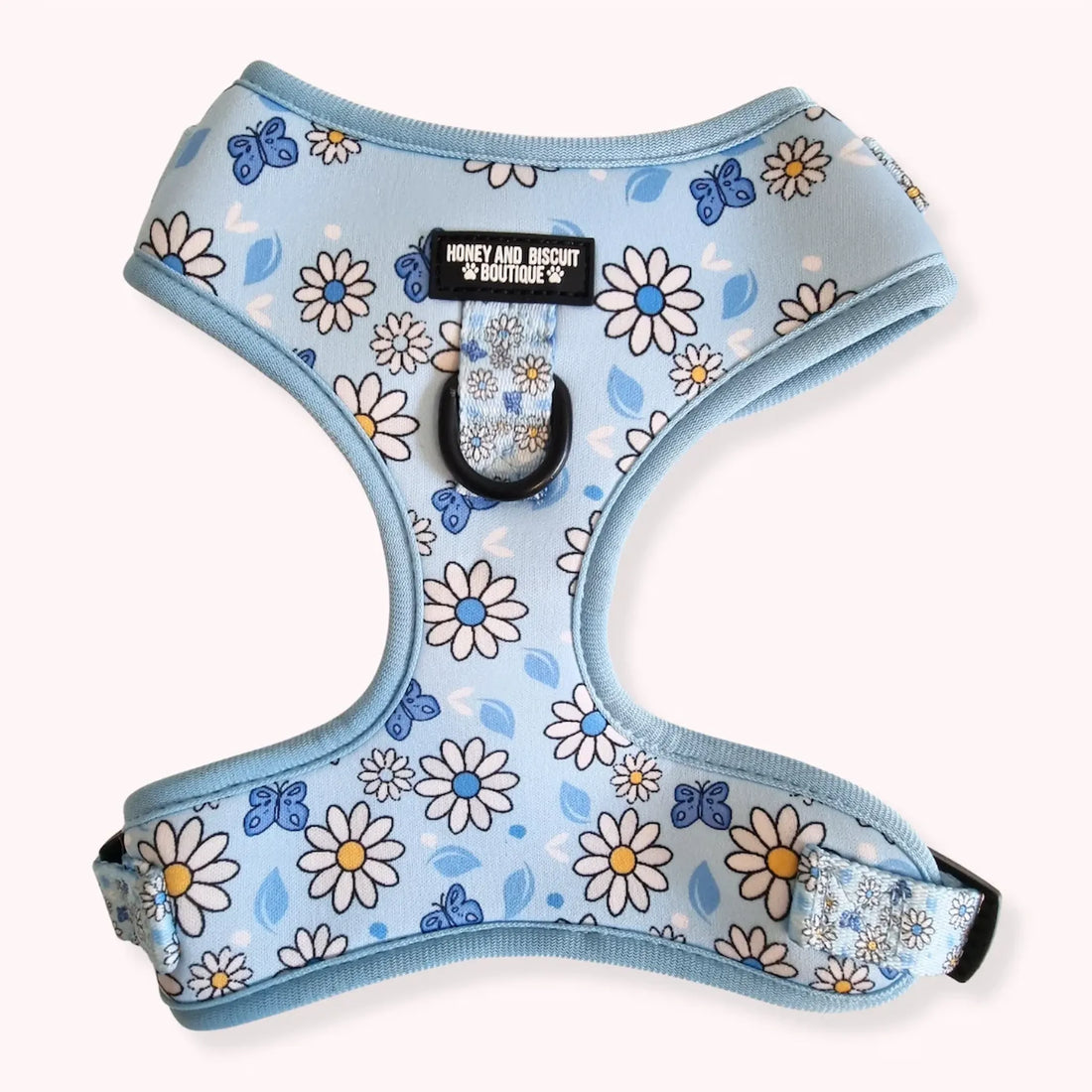 Pups A Daisy Blue, No Pull Dog Harness