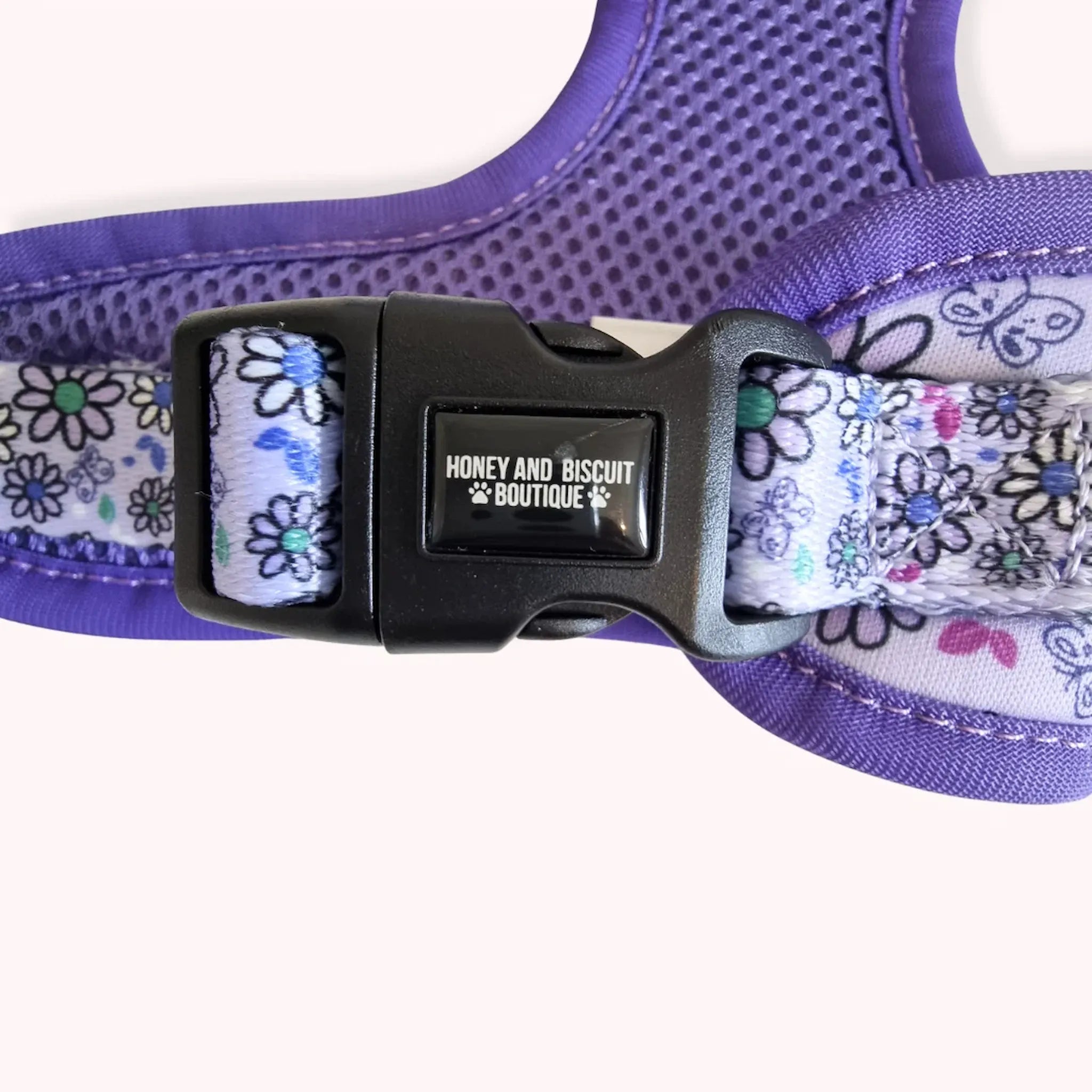 Pups A Daisy Lilac, No Pull Dog Harness