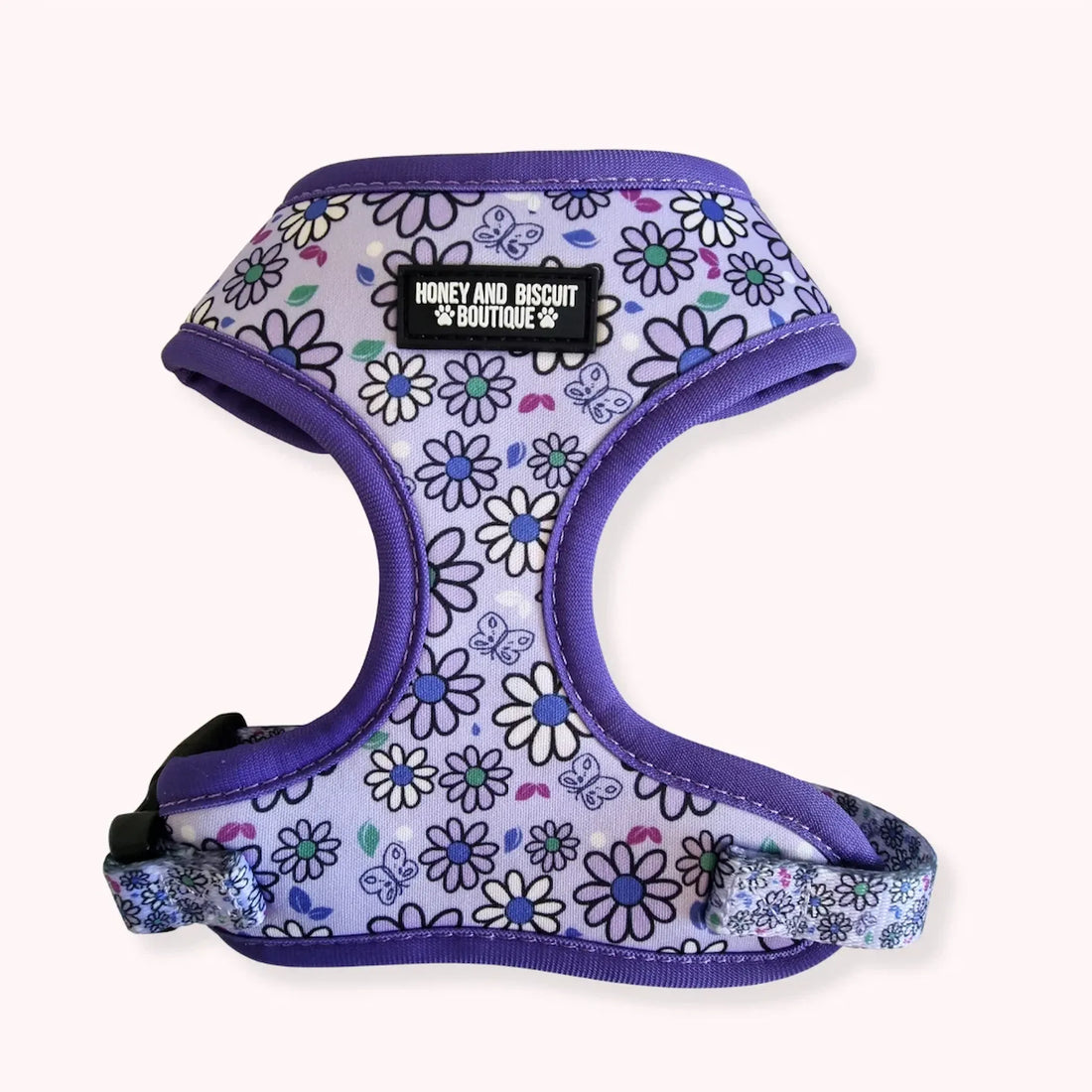 Pups A Daisy Lilac, No Pull Dog Harness