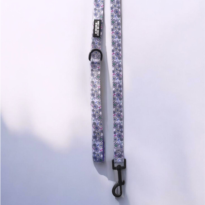 Dog Lead/Leash - Pups A Daisy Lilac