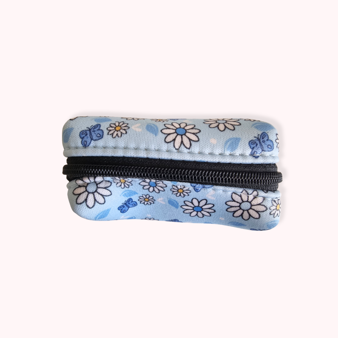Poop Bag Holder - Pups A Daisy Blue