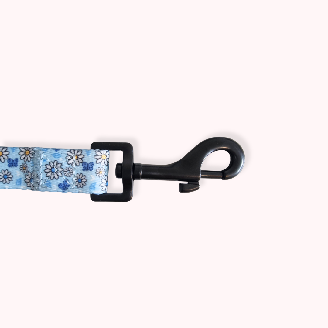 Dog Lead - Pups A Daisy Blue