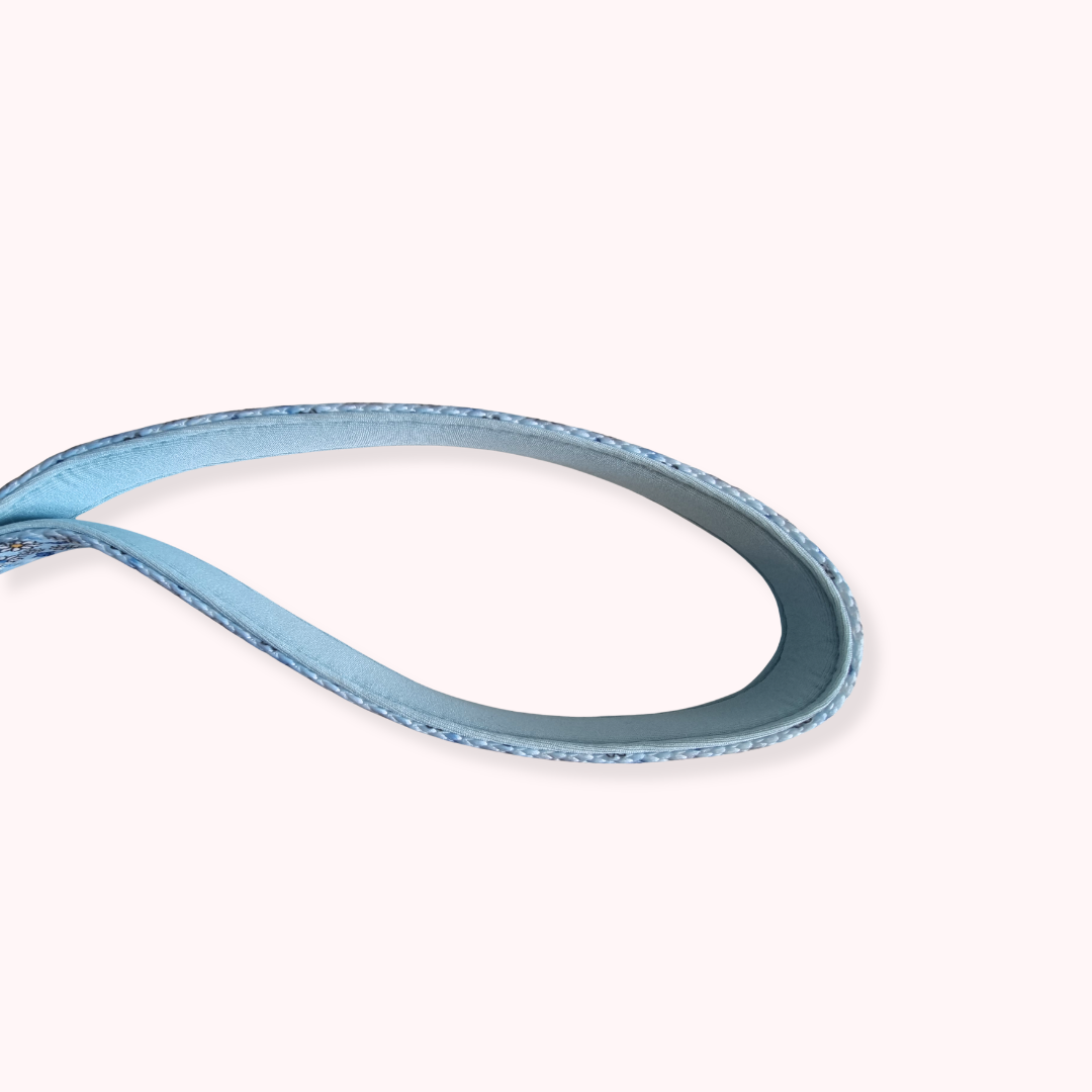 Dog Lead - Pups A Daisy Blue