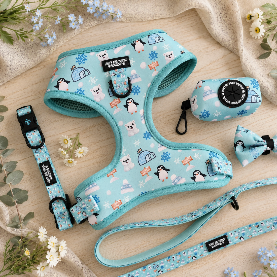 Frosted Delight – Complete Walkies Bundle for Small Dogs (5 Piece Set)