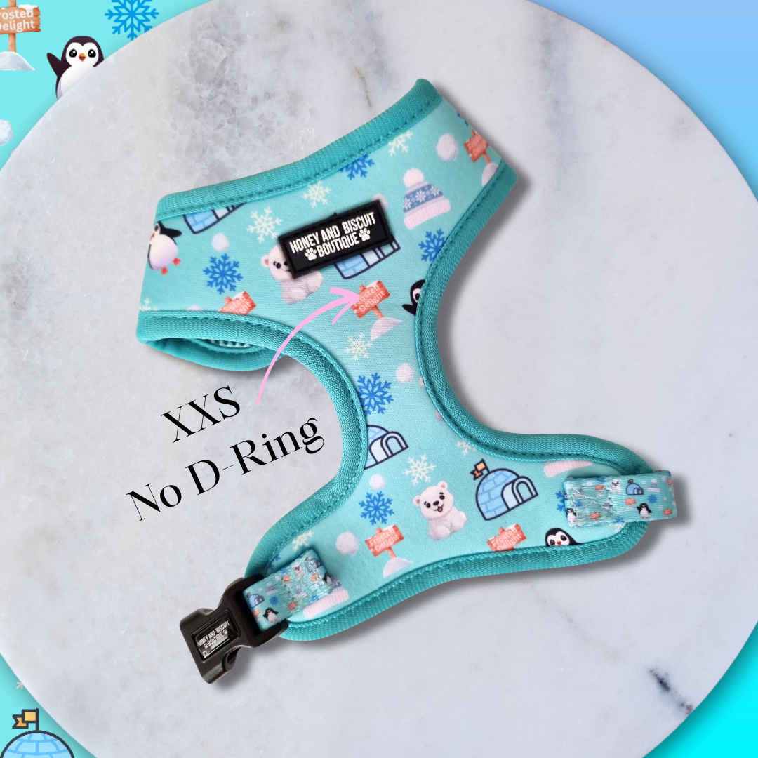 Adjustable Dog Harness Frosted Delight XX Small
