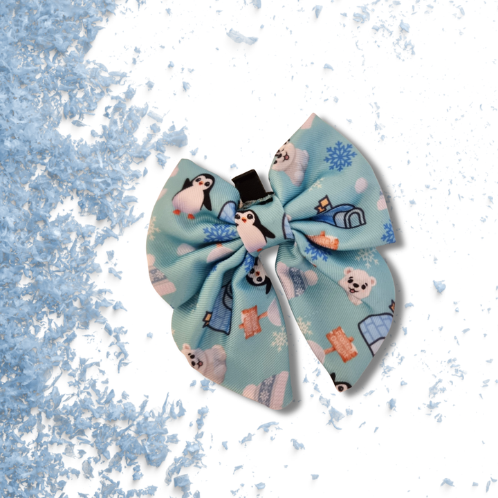 Dog Sailor Bow - Frosted Delight