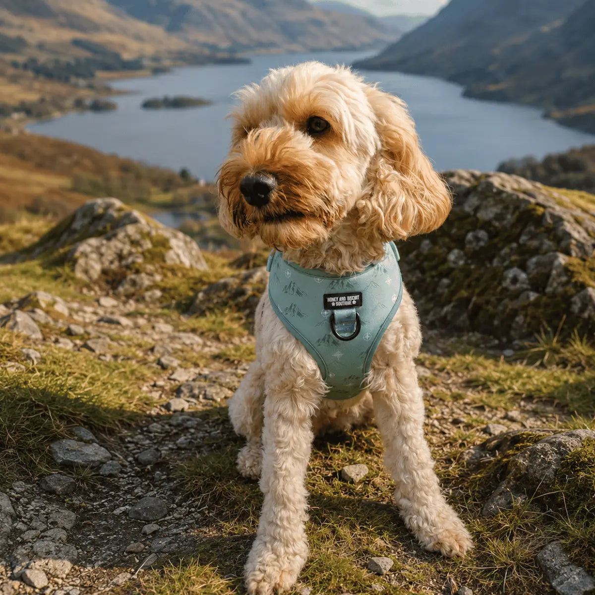 Free & Wild – Harness, Lead & Collar Bundle for Small Dogs (3 Piece Set)