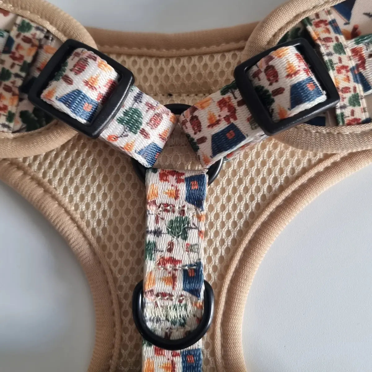 Pups In The Woods – Harness, Lead & Collar Bundle for Small Dogs (3 Piece Set)