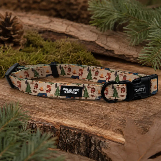 Dog Collar - Pups In The Woods M