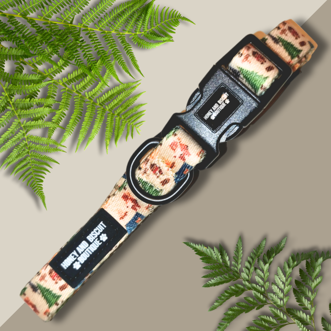 Dog Collar - Pups In The Woods