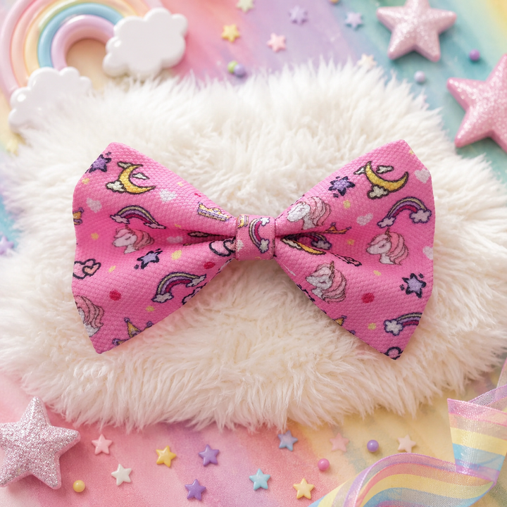 Dog Bow - Rainbow Dreams