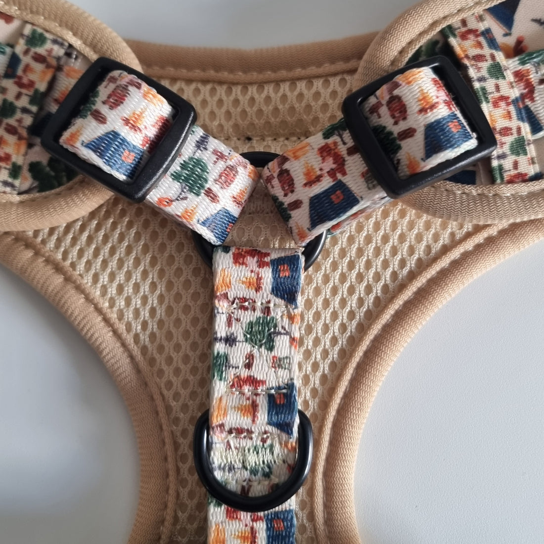 Pups In The Woods – Adjustable Dog Harness for Small Dogs (No Pull)