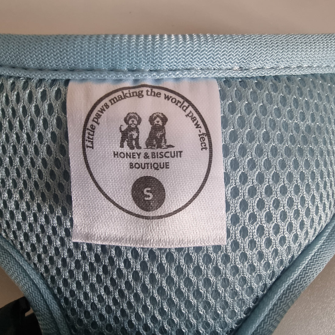 Pups A Daisy Blue – Harness, Lead & Collar Bundle for Small Dogs (3 Piece Set)