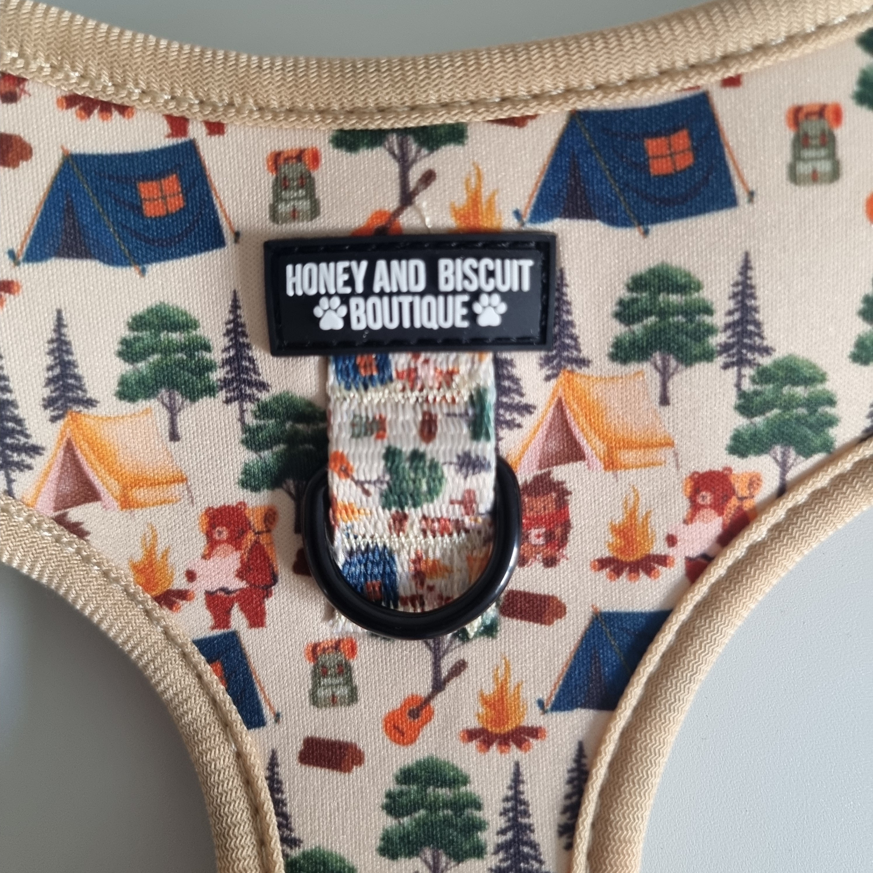 Pups In The Woods – Adjustable Dog Harness for Small Dogs (No Pull)