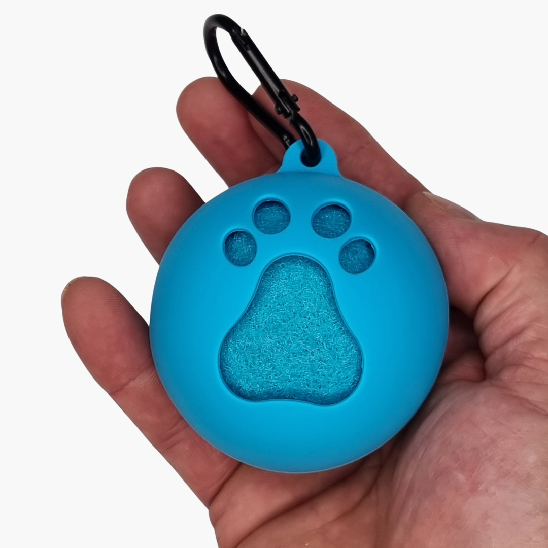 Branded Dog Ball & Holder